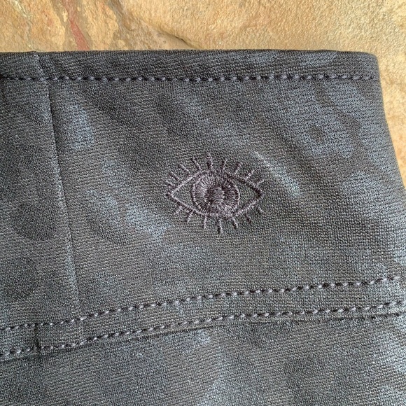 Sofia Jeans in Black Leopard Stretch - Picture 7 of 11